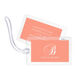Elegant Initial Luggage Tags Image 2 of 2